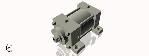 Isometric View of 3.25MASL2CCKS4