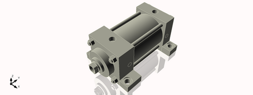 Isometric View of 3.25MASL3NCKS4