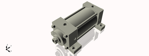Isometric View of 3.25MASL4CCKS4