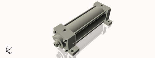 Isometric View of 3.25MASL8CCKS4