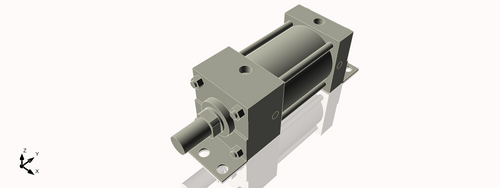Isometric View of 3.25MAFB3NCK1.375