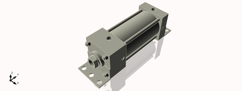 Isometric View of 3.25MAFB5CCK1.375S4