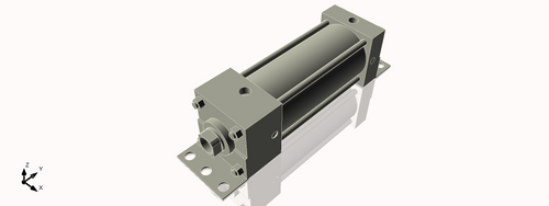 Isometric View of 3.25MAFB6CCK1.375S4