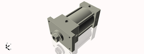 Isometric View of 3.25MAFF3CCK1.375S4