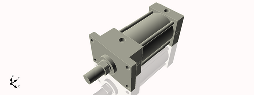 Isometric View of 3.25MAFF4NCK1.375