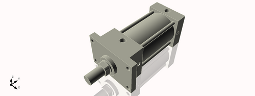 Isometric View of 3.25MAFF4CCK1.375