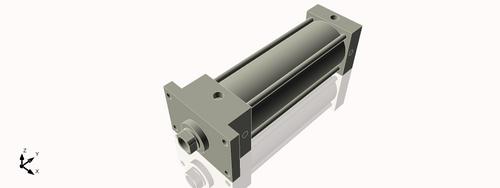 Isometric View of 3.25MAFF8NCK1.375S4