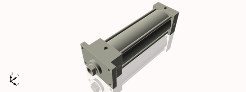 Isometric View of 3.25MAFF9NCK1.375S4