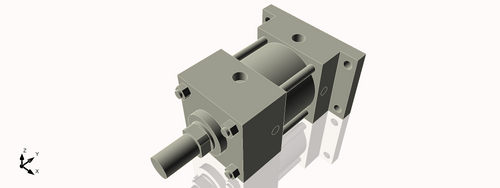 Isometric View of 3.25MARF1NCK1.375