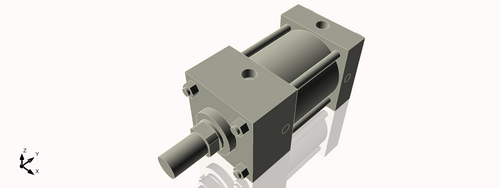 Isometric View of 3.25MASF2NCK1.375