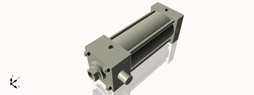 Isometric View of 3.25MATF6NCK1.375S4