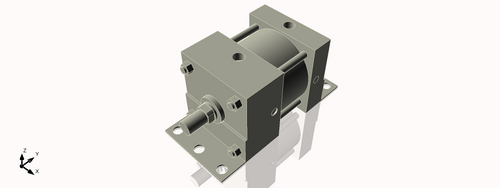 Isometric View of 4MAFB1CC