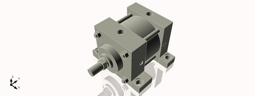 Isometric View of 4MASL1CC