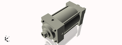 Isometric View of 4MAC4CCK1.375S4