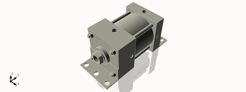 Isometric View of 4MAFB2CCK1.375S4
