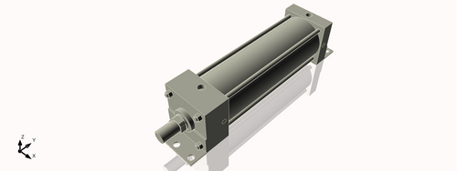 Isometric View of 4MAFB11NCK1.375