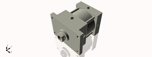 Isometric View of 4MAFF1CCK1.375S4