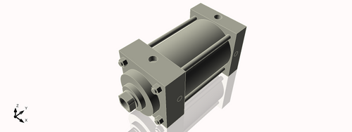 Isometric View of 4MASF4NCK1.375S4