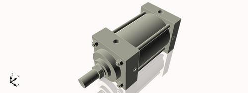 Isometric View of 4MASF4CCK1.375
