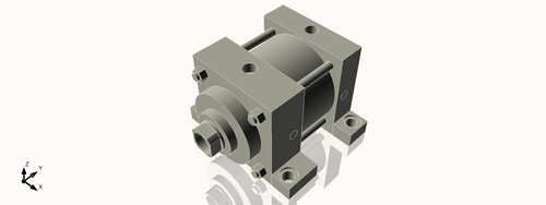 Isometric View of 4MASL1NCK1.375S4