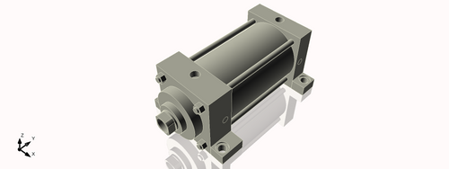 Isometric View of 4MASL5NCK1.375S4