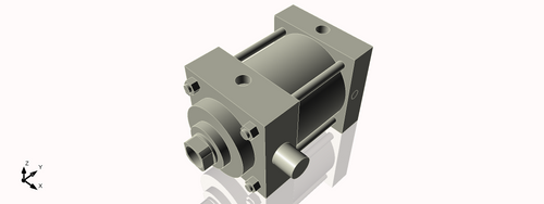 Isometric View of 4MATF2CCK1.375S4
