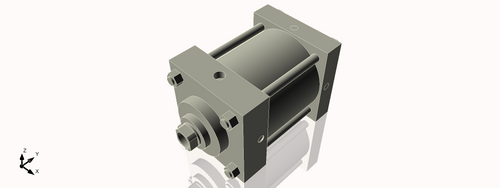 Isometric View of 5MAC3CCK1.375S4