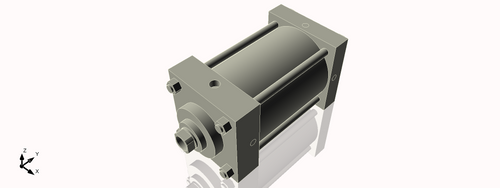 Isometric View of 5MAC5NCK1.375S4