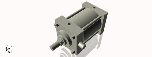 Isometric View of 5MATF4NCK1.375