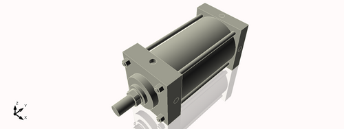 Isometric View of 6MAC8NCK1.75