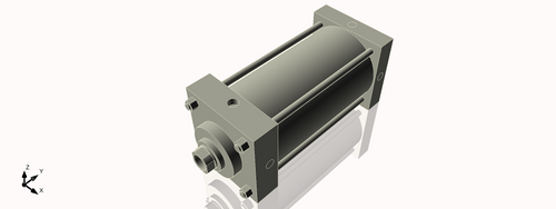 Isometric View of 6MAC9NCK1.75S4