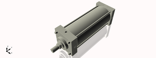 Isometric View of 6MAC14NCK1.75