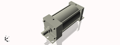 Isometric View of 6MAFB9NCK1.75