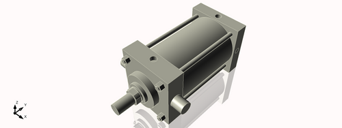 Isometric View of 6MATF7NCK1.75