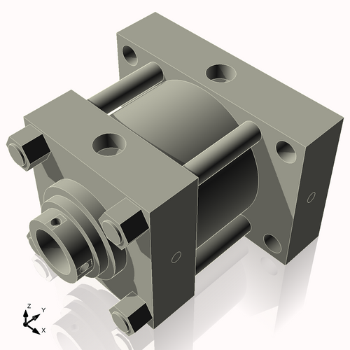 Isometric View of CN7HHRHF2NCK3.5S4