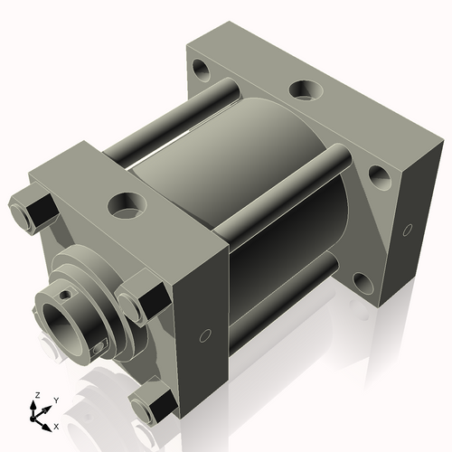 Isometric View of CN7HHRHF5NCK3.5S4