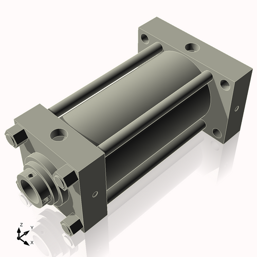 Isometric View of CN7HHRHF12CCK3.5S4