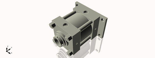 Isometric View of 8HHRF3CCK4S4