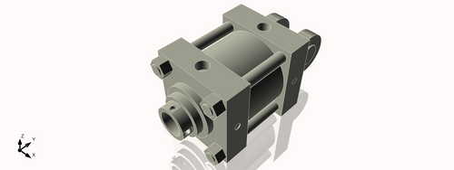 Isometric View of 6HHC2CCK3S4