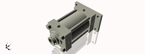 Isometric View of 6HHRF6NCK3S4