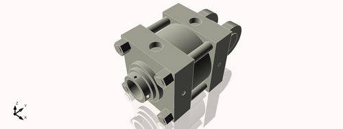 Isometric View of 8HHC1CCK4S4