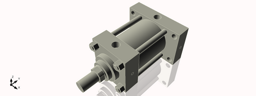 Isometric View of 4HHRHF3NC