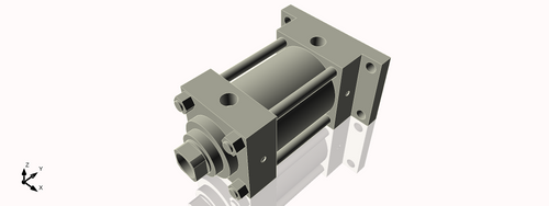 Isometric View of 4HHRF3CCK2S4
