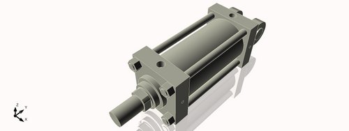 Isometric View of 5HHC8NCK2.5