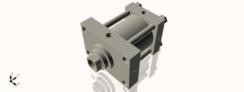 Isometric View of 5HHFHF3NCK2.5S4