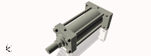 Isometric View of 5HHRHF10NCK2.5