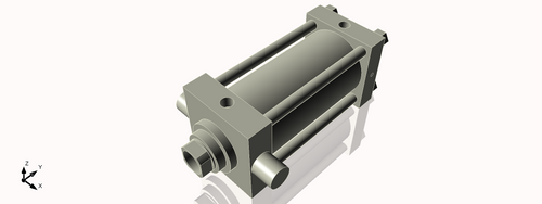 Isometric View of 5HHTF8NCK2.5S4