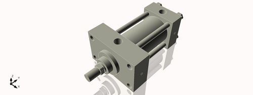 Isometric View of 2.5HHFHF3NC