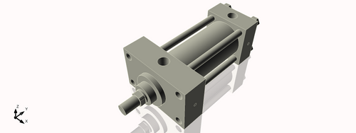 Isometric View of 2.5HHFHF4CC