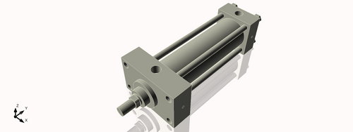 Isometric View of 2.5HHFHF7CC